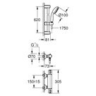 Душевая система Grohtherm 800