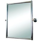 П 8001 "Vernandi" Зеркало поворотное в раме, для ванной комнаты. 40х50 см нерж.