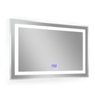 Зеркало 80*70см, с подсветкой, bluetooth, дата, время, температура, радио (мебель под умывальник VERITY LINE)