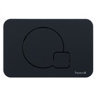 IMPRESE i7115, клавиша смыва, черный soft-touch, пластик