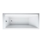 PRO ванна 1600*700*460мм, встроенная, без рамы, без панели, с алюмин. профилем для ножек, белая
