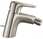 Planis Steel Optic Смеситель для биде, однорычажный