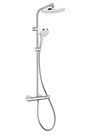 MYSELECT S 240 Showerpipe душевая система с термостатом, белый/хром