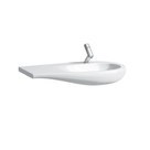 ALESSI ONE раковина-стiлешниця 90*50*16,5см, накладна, лiвосторон. крило-поличка, з отв.пiд змiш., з покриттям LCC