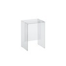 KARTELL стiлець 33*28*46,5см, прозорий