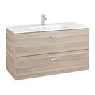 VICTORIA BASIC тумба с умывальником 100см, цвет береза
