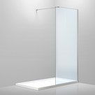 Стенка Walk-In 100*200см, каленое прозрачное стекло 8мм