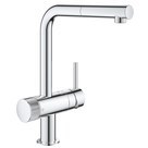 BLUE Pure Minta смеситель для кухни , цвет хром