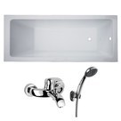 Комплект: LIBRA ванна 170*70*45,8см без ножек + Подарок BARON смеситель для ванны хром  40мм