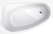MYSTERY ванна 150*95см асимметричная левая в комплекте с ножками SN7 и элементами крепления