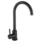 RAINBOW смеситель для кухни, сталь, черный мат 35 мм