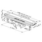 Душевой канал OZW 10° 950