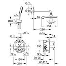 Душевая система Grotherm 2000